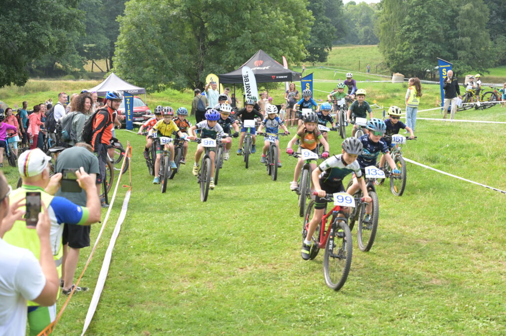 Start MTB Kids Race am Bergwerk