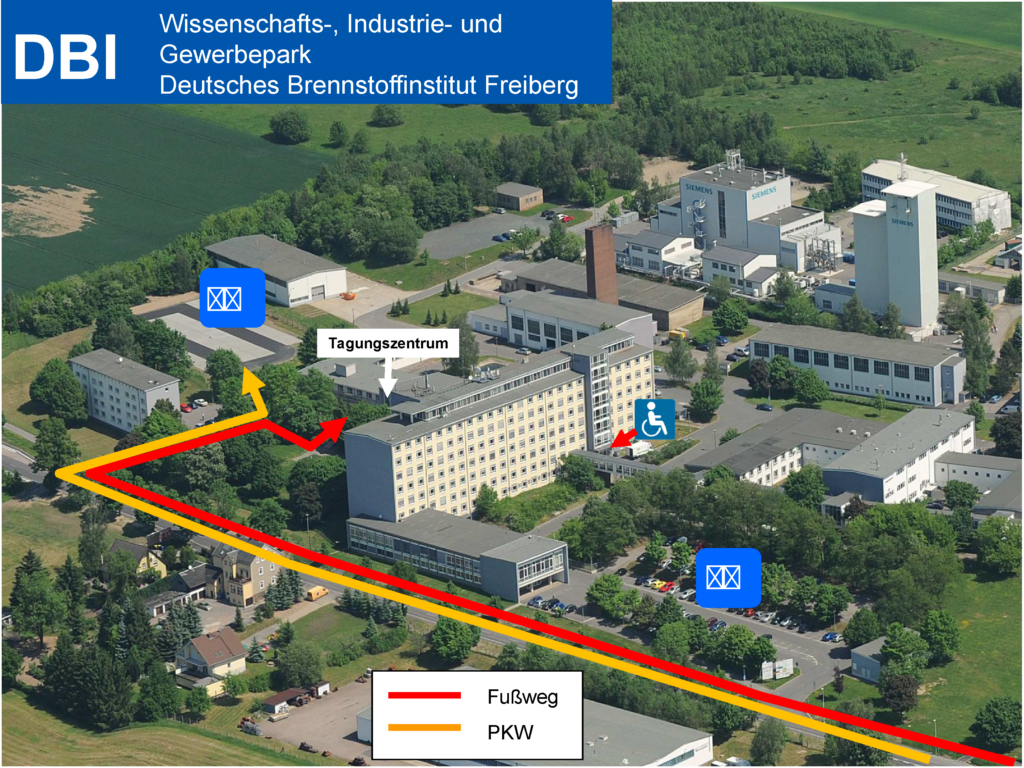 DBI Tagungszentrum Zufahrt